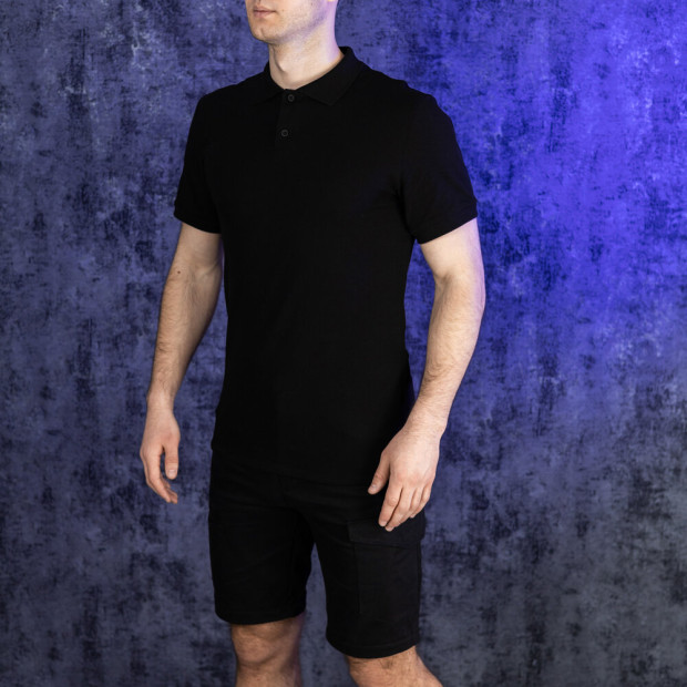Поло Pobedov Loft Batal Чорний, 4XL - 
