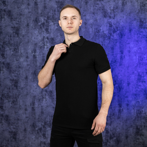 Поло Pobedov Loft Чорний - 