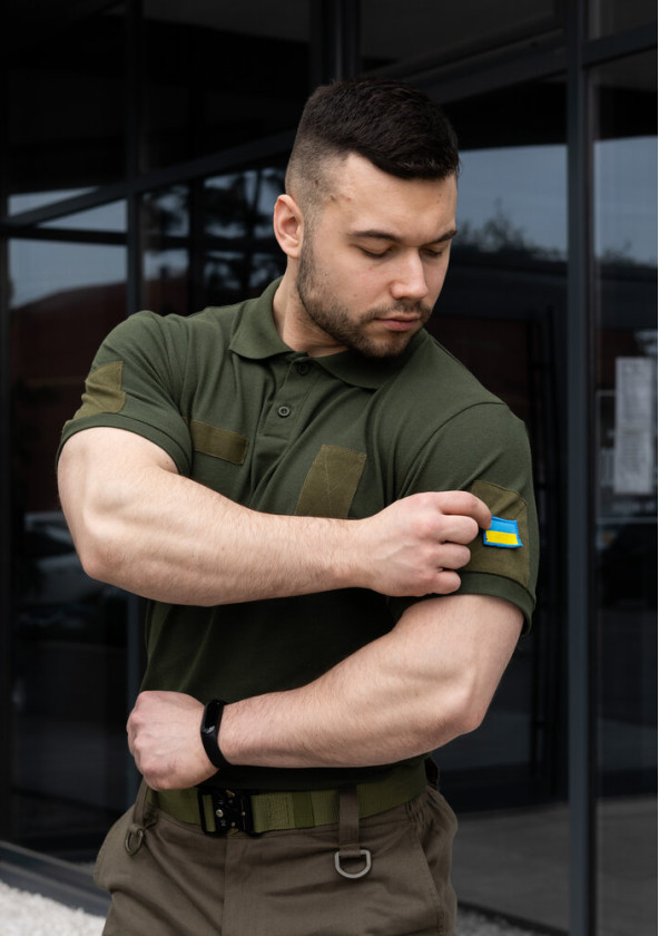 Поло Pobedov Loft Batal Військове Хакі