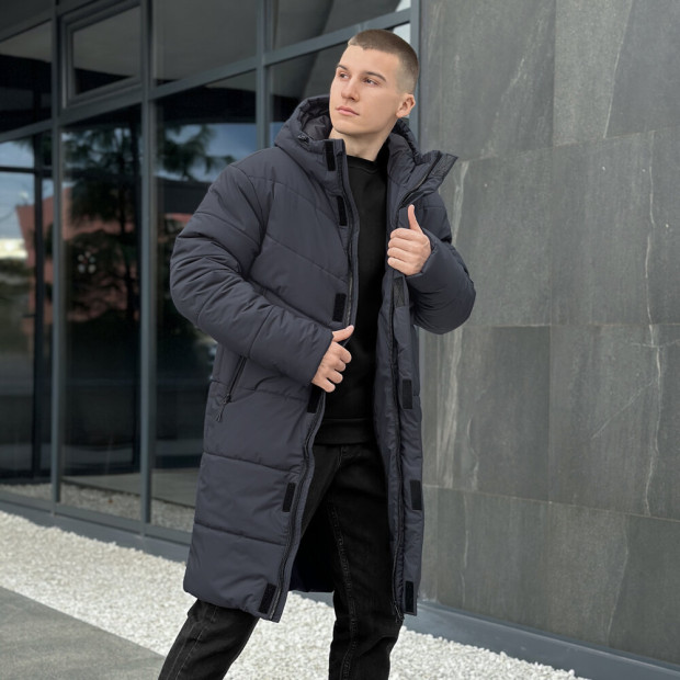 Куртка Pobedov Legas Темно-сірий, XL - 1