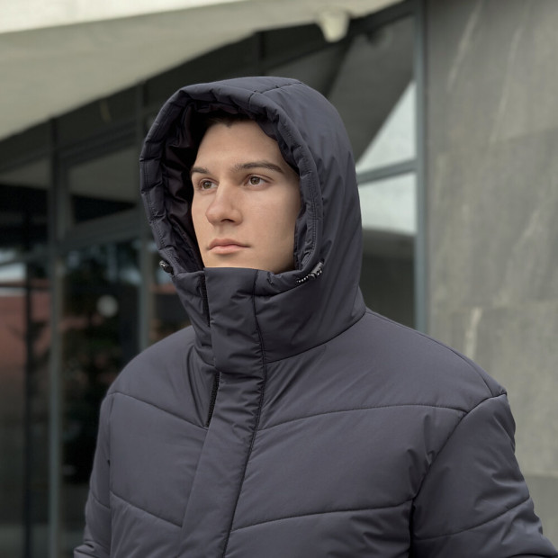 Куртка Pobedov Legas Темно-сірий, XL - 4