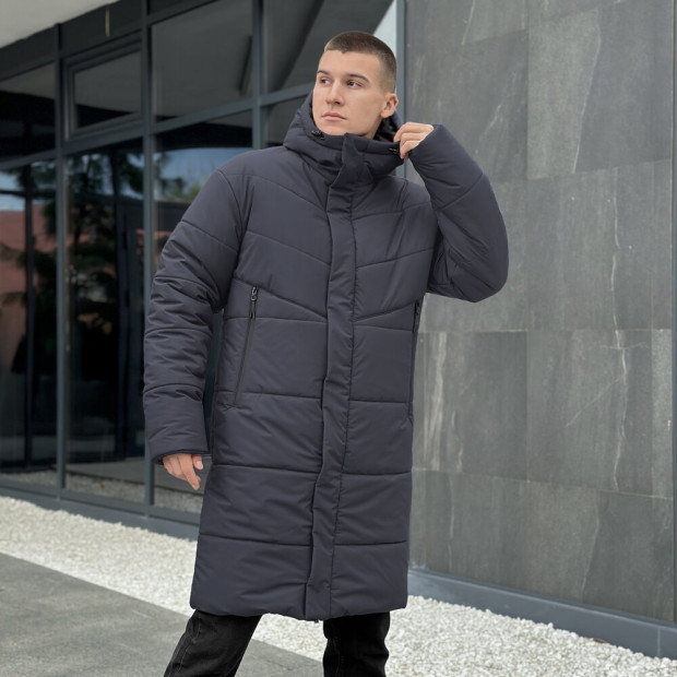 Куртка Pobedov Legas Темно-сірий, 2XL - 2