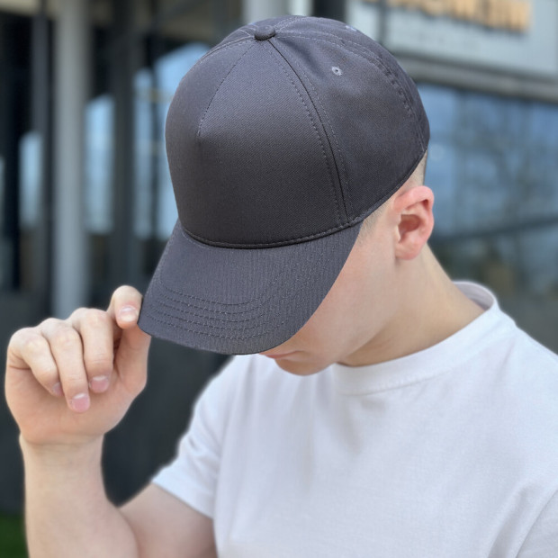 Кепка Pobedov Bolvanka Trucker Cotton Антрацит, Універсальний - 