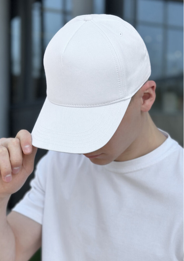Кепка Pobedov Bolvanka Trucker Cotton Білий