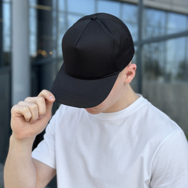 Кепка Pobedov Bolvanka Trucker Cotton Чорний, Універсальний - 