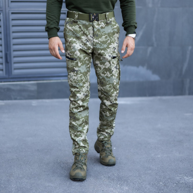 Штани-карго Pobedov Static Піксель, 2XL - 2