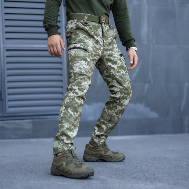 Штани-карго Pobedov Static Піксель, 2XL - 3