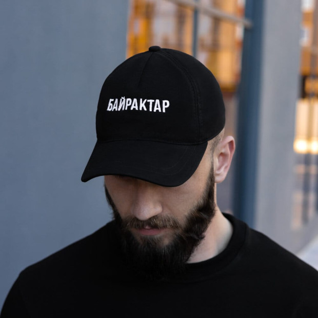 Кепка Pobedov Cap Байрактар Чорний - 2