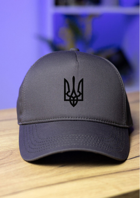 Нещодавно переглянуті Кепка Pobedov Trucker Cotton - Герб чорна наклейка Антрацит