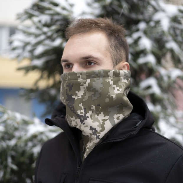 Бафф Soft shell без бренду Піксель, Універсальний - 2