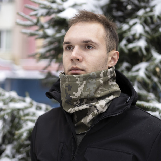 Бафф Soft shell без бренду Піксель, Універсальний - 