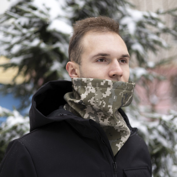Бафф Soft shell без бренду Піксель, Універсальний - 1