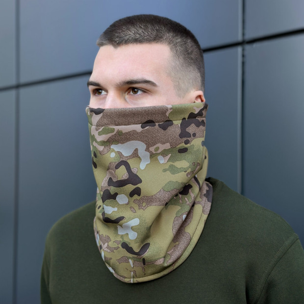 Бафф Soft shell без бренду Мультикам, Універсальний - 2