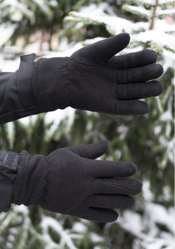 Рукавиці Pobedov gloves Double Чорний