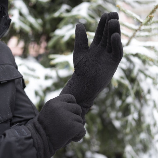 Рукавиці Pobedov gloves Double Чорний, Універсальний - 1