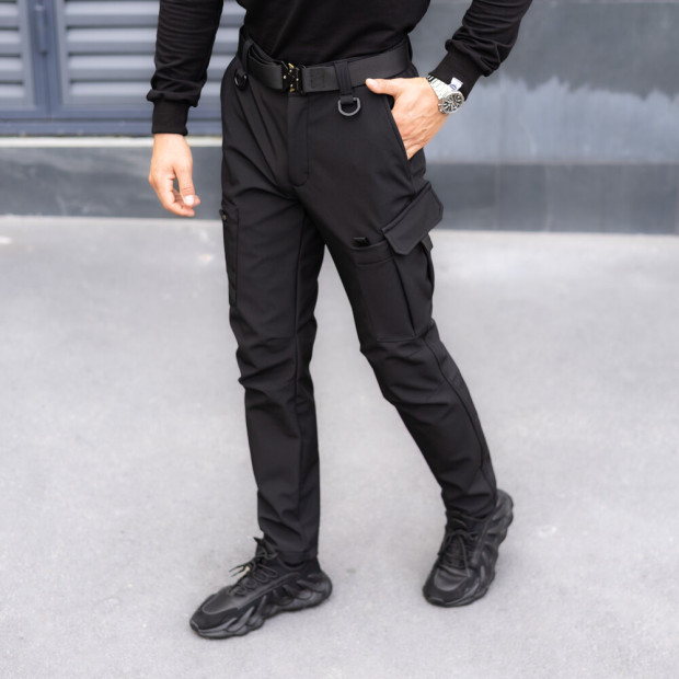 Штани-карго Pobedov Static BATAL Чорний, 4XL - 2
