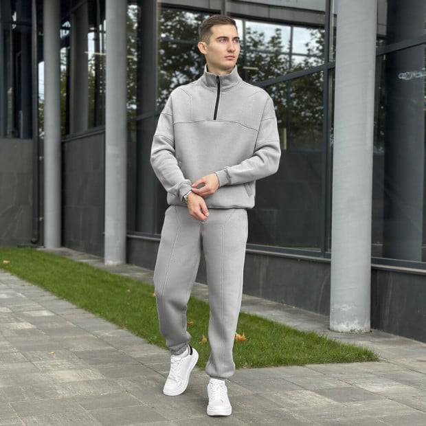 Костюм Pobedov Grand ЗИМА Стальной - 
