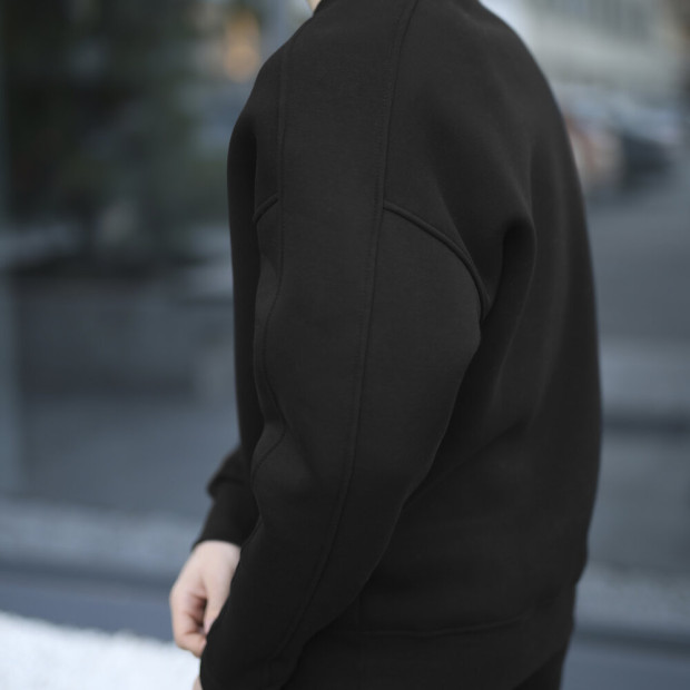 Світшот Pobedov Hubble Чорний, 2XL - 5
