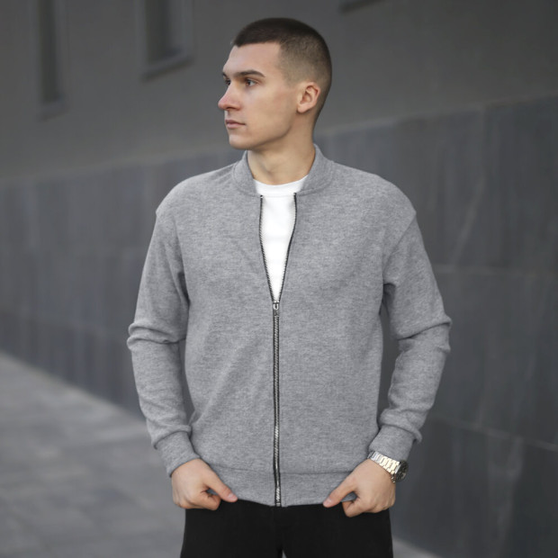Джемпер Pobedov Moon Сірий, XL - 2