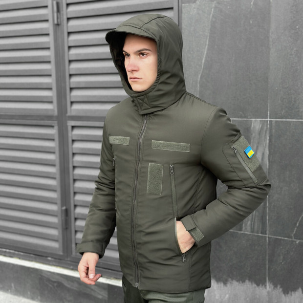 Куртка Pobedov Motive ЗИМА B2 Хакі, 2XL - 3