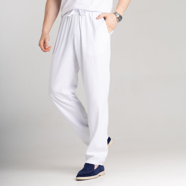 Штани Pobedov Chill Білий, 2XL - 1