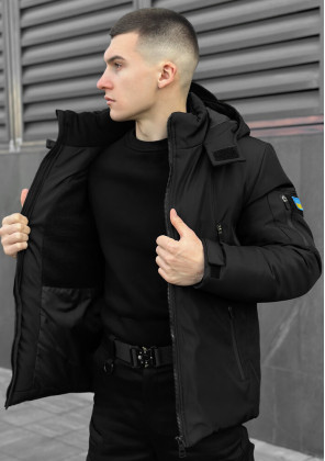 Нещодавно переглянуті Куртка Pobedov Motive ЗИМА B2 Чорний 2