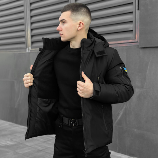 Куртка Pobedov Motive ЗИМА В2 Черный - 1