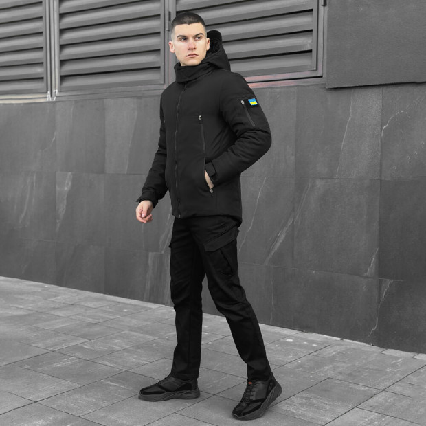 Куртка Pobedov Motive ЗИМА В2 Черный - 4