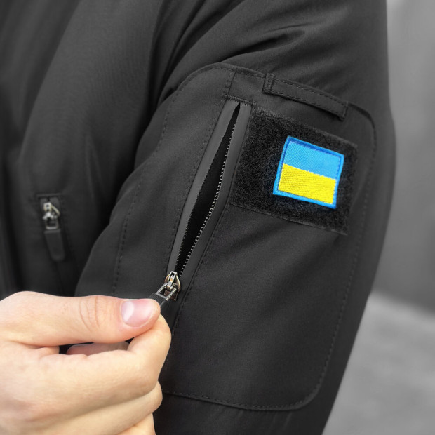 Куртка Pobedov Motive ЗИМА В2 Черный - 7