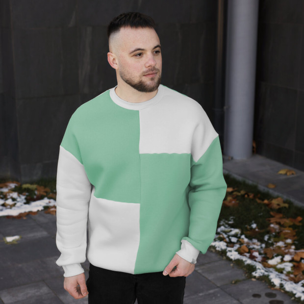 Свитшот Pobedov The One Светлый ментол - 