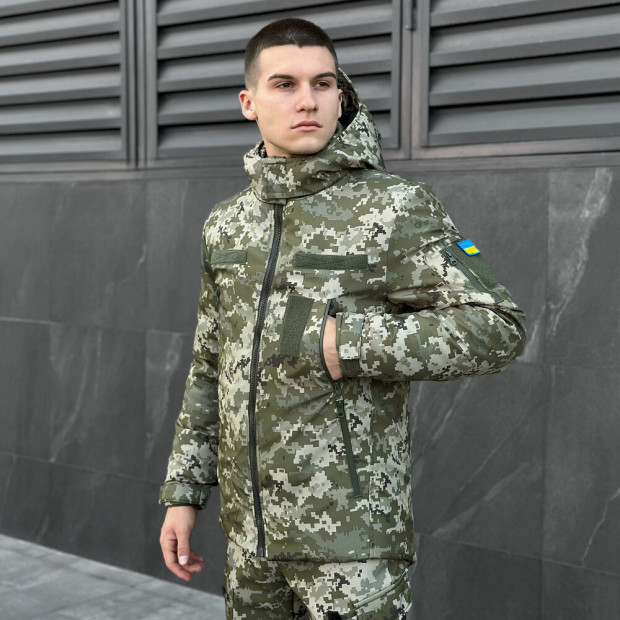 Куртка Pobedov Motive ЗИМА B2 Піксель, M - 1