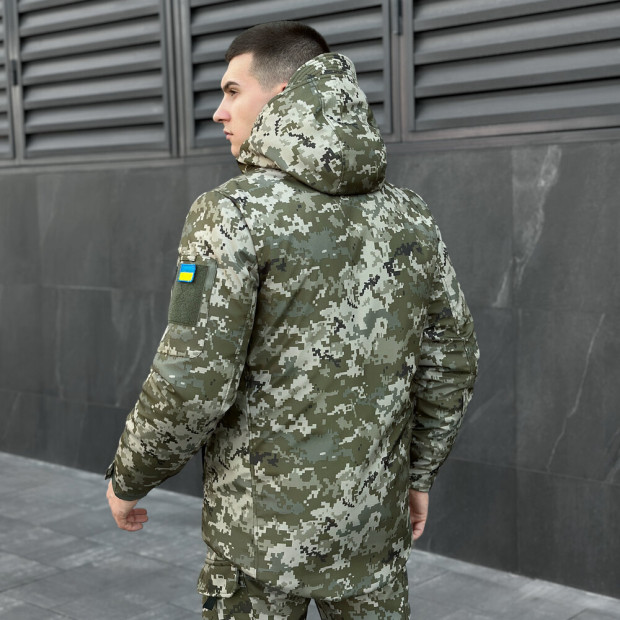 Куртка Pobedov Motive ЗИМА B2 Піксель, M - 3