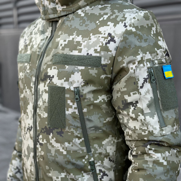 Куртка Pobedov Motive ЗИМА B2 Піксель, 3XL - 5
