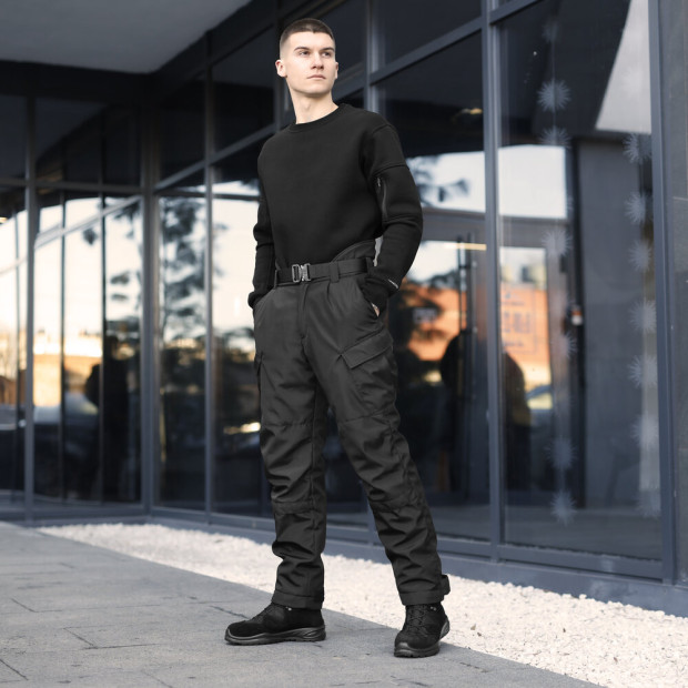 Штани зимові Pobedov Fight Чорний, 2XL - 2