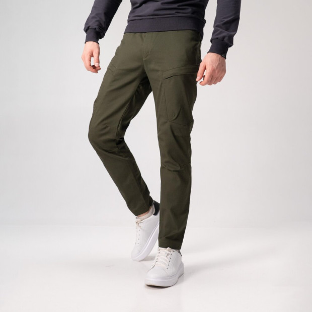 Штани-карго Pobedov Skystone Хакі, 2XL - 