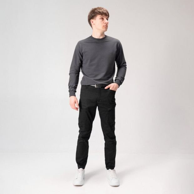 Штани-карго Pobedov Skystone Чорний, 3XL - 1