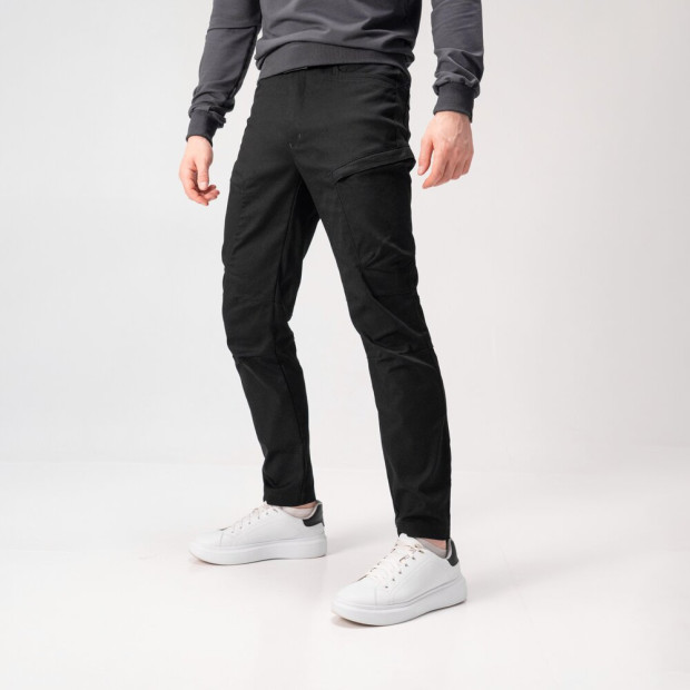 Штани-карго Pobedov Skystone Чорний, 2XL - 