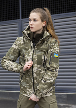 Недавно просмотренные Куртка Pobedov Motive Военная Женская Пиксель 2