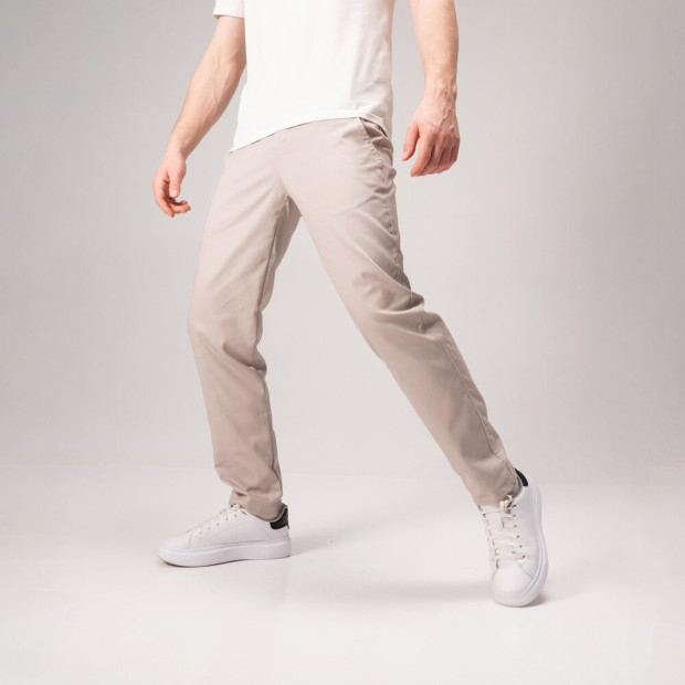 Штани Pobedov Step Бежевий, L - 
