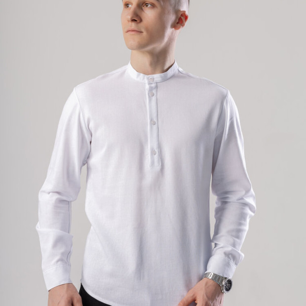 Сорочка Pobedov Exlnt Білий, XL - 1