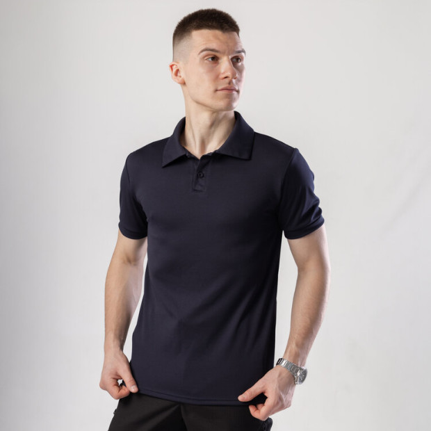 Поло Pobedov Recon Темно-синій, 2XL - 