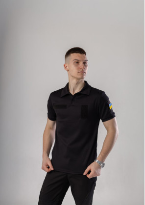 Поло Pobedov Recon Військове Чорний, 2XL