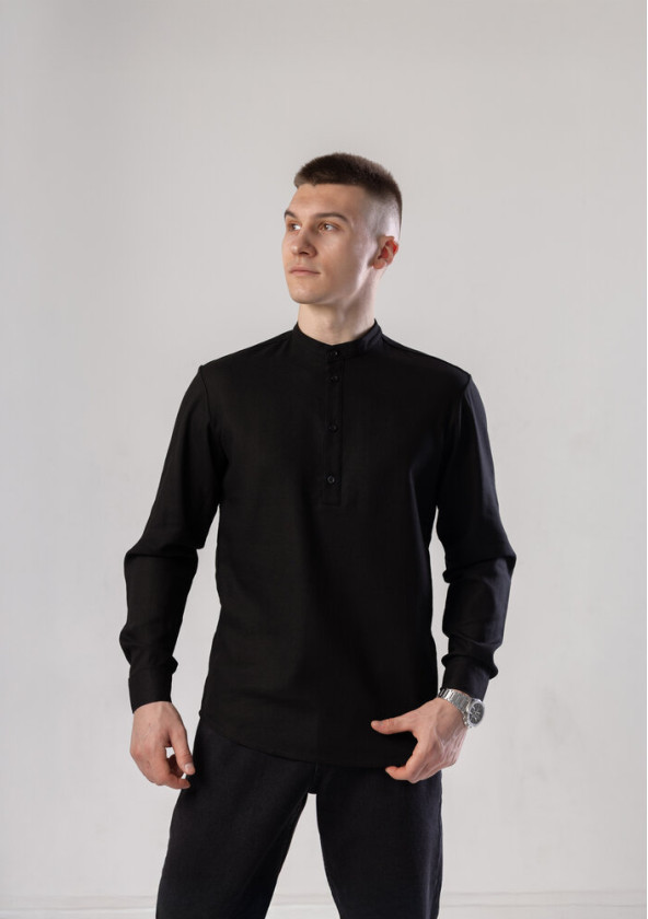 Сорочка Pobedov Exlnt Чорний 2