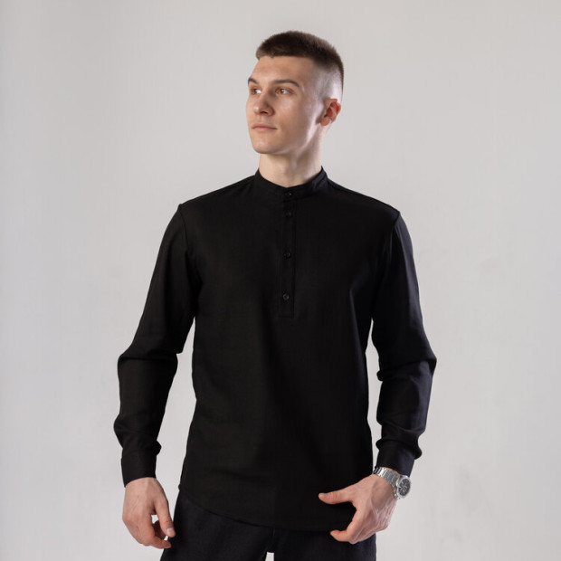 Сорочка Pobedov Exlnt Чорний, 2XL - 1
