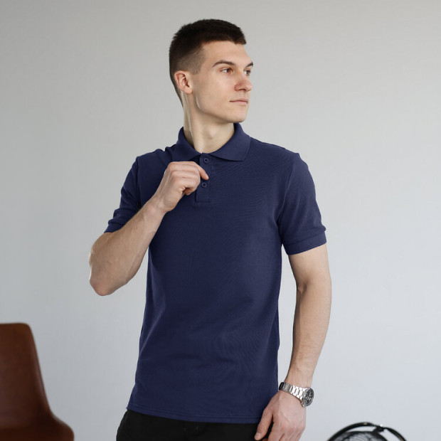 Поло Pobedov Royal Темно-синий, 2XL - 3
