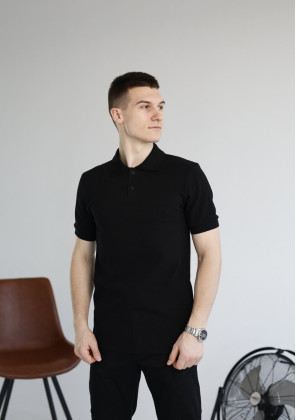Поло Pobedov Royal Чорний, XL