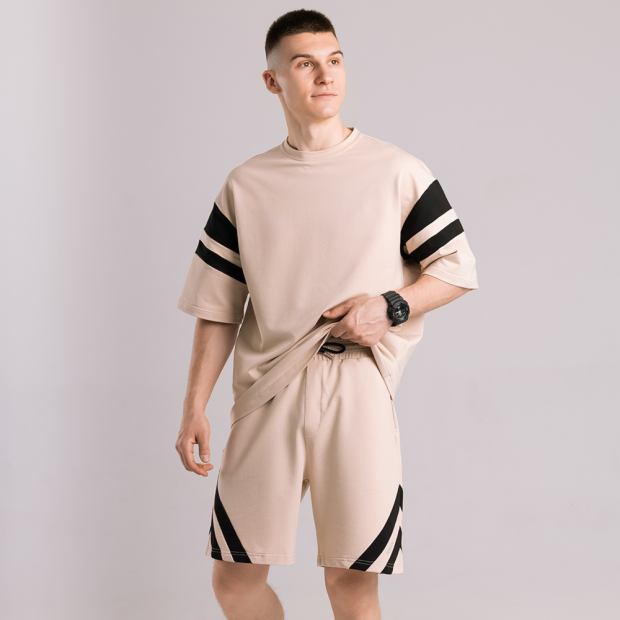 Костюм Pobedov Flow Бежевий, L - 