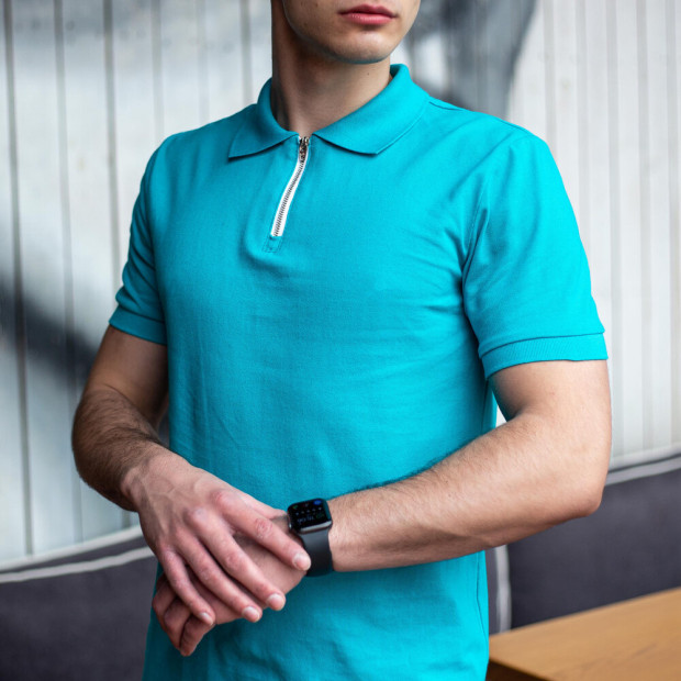 Поло Pobedov Dynamic Бирюзовый - 2
