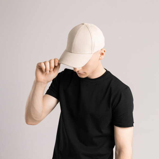 Кепка Pobedov Cotton Ray Світлий беж, Універсальний - 2