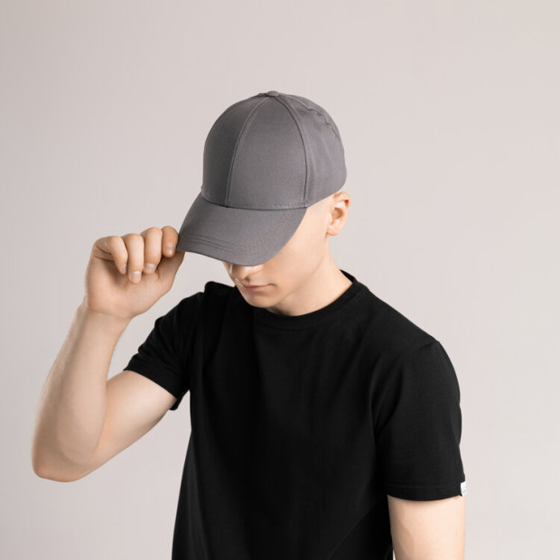 Кепка Pobedov Cotton Ray Антрацит, Універсальний - 2